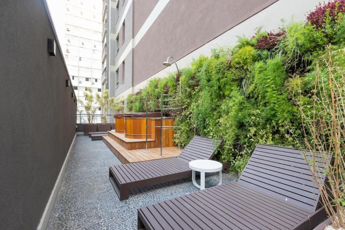 Studio 31 M2 Com Terraco Parque Ibirapuera Itaim Bibi Sao Paulo Exterior foto